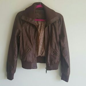 Brown Bomber Jacket