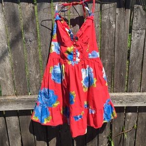 Abercrombie and Fitch mini halter dress
