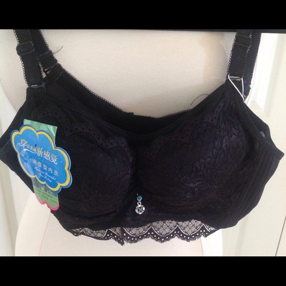 Beautiful Lace & Mesh Overlay Wide Band Underwire