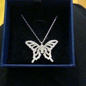 Swarovski Butterfly Crystal Necklace