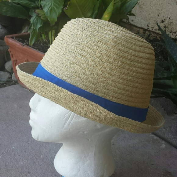 Fedora with blue Ribbon