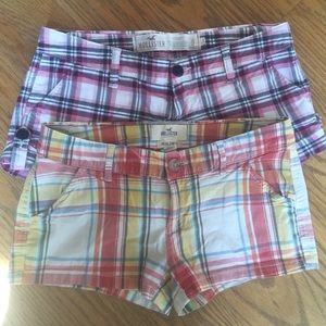 Hollister shorts bundle size 0