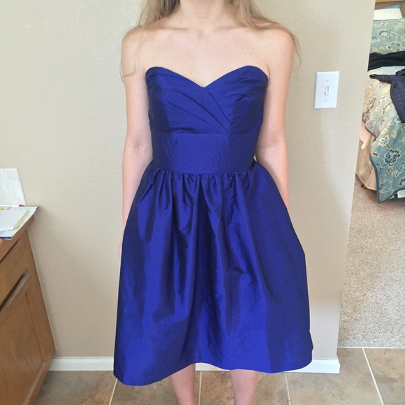 👑2xHP👑Alfred Sung Cobalt Cocktail Dress
