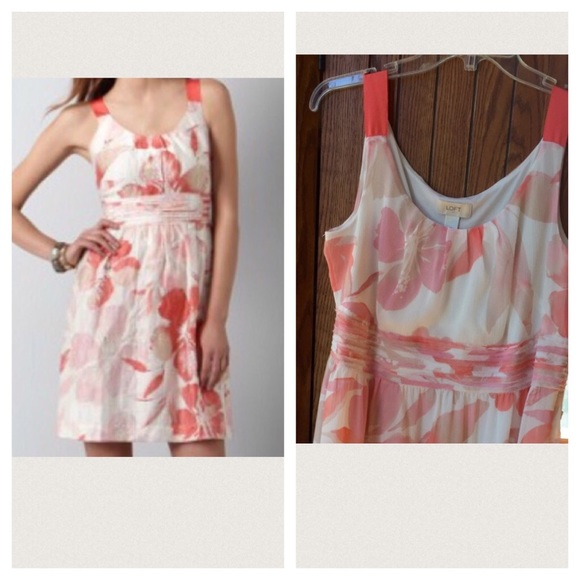 Loft Tropical Floral Dress