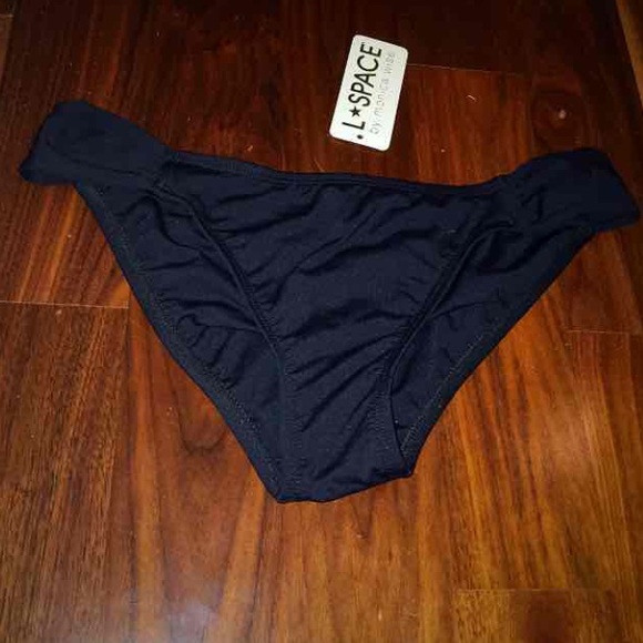 LSPACE Black Bikini Bottoms