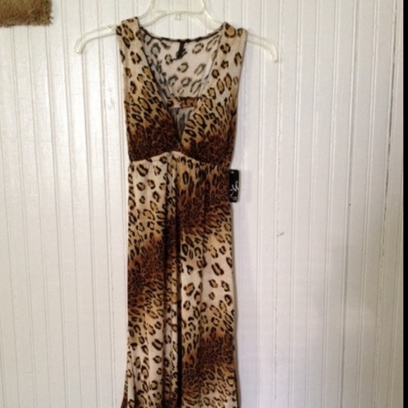 Cheetah leopard print dress animal