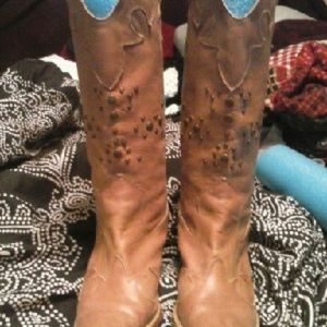 Studded Nine West boots