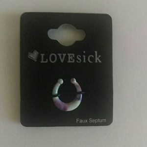Lovesick Tie-Dye Faux Septum NEVER WORN