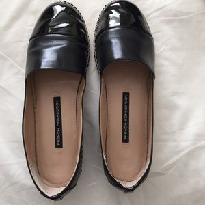 Black French Connection Flats