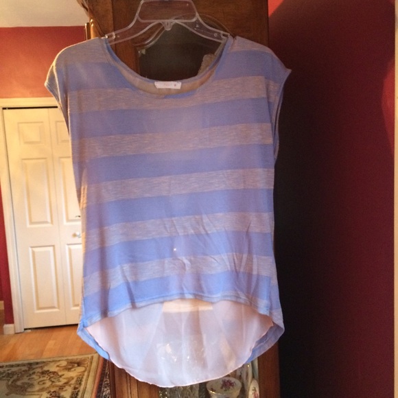 ❌SOLD LOCALLY❌Cute shirt with a cute back!!