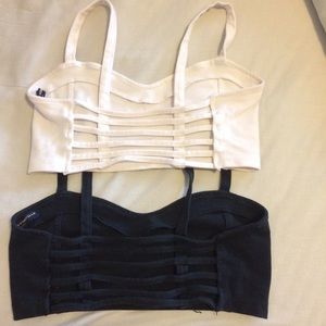 Brandy Melville caged bralettes