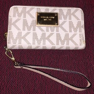 Authentic MK Wristlet