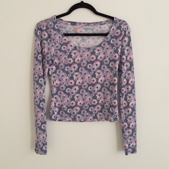 Long sleeve purple shirt- never worn