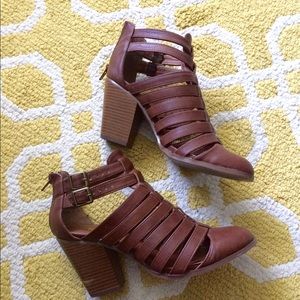 Brown Sandal Heels
