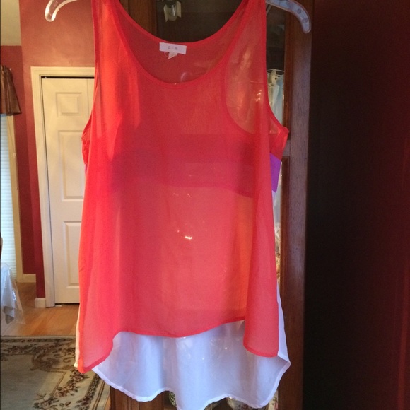 ❌SOLD LOCALLY❌Adorable sheer tank!💕