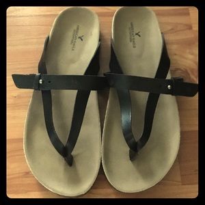 American Eagle Molded Footed Sandal