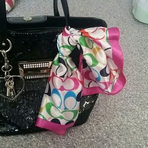 Couch purse scarf