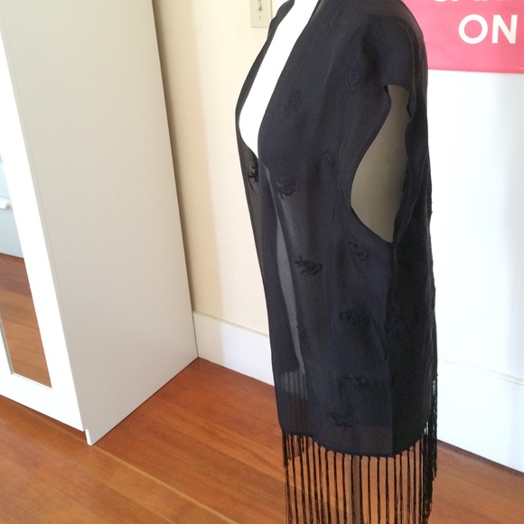 Vintage fringe festival vest. New, and never worn - Picture 2 of 4