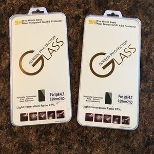 Tempered Glass Screen Protectors iPhone 6 Plus