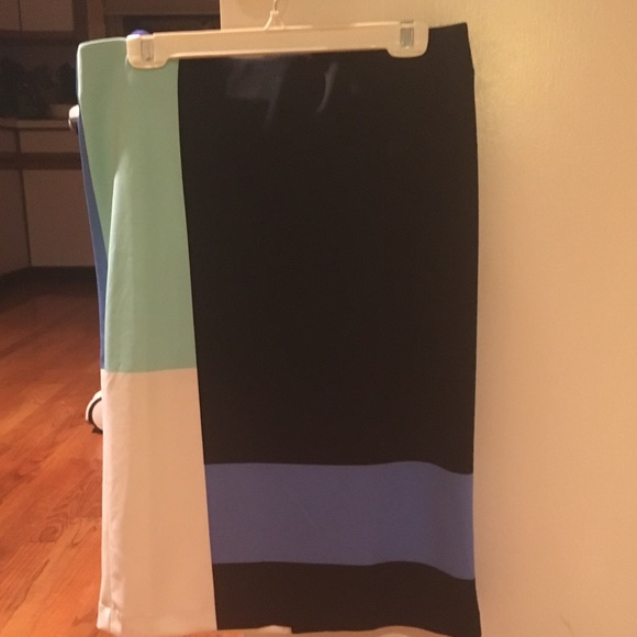 Color block pencil skirt - Picture 2 of 2