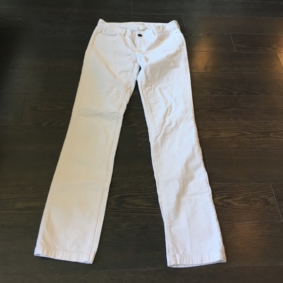 J. Crew Matchstick straight leg cords size 24S - Picture 2 of 3
