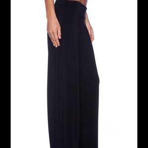 Gorgeous Norma Kamali black palazzo pants.