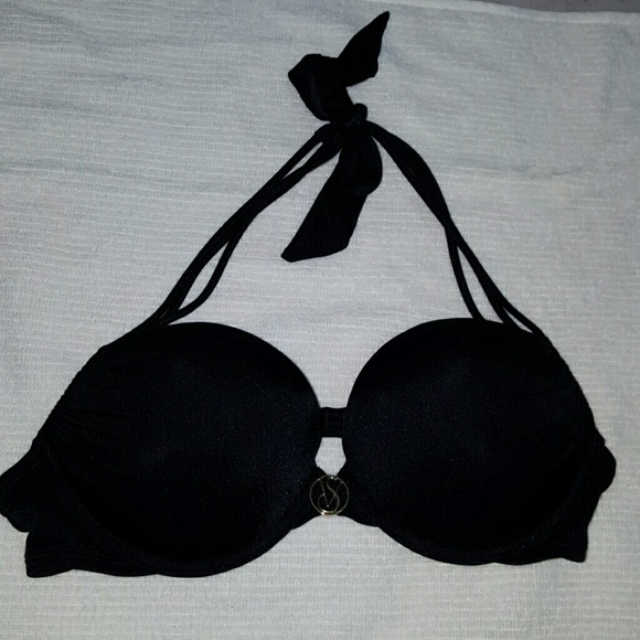 Victoria's Secret black Bombshell top 34B