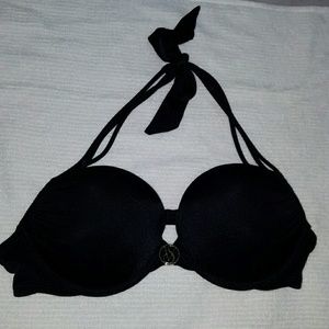 Victoria's Secret black Bombshell top 34B