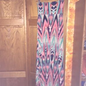 flowy summer maxi skirt