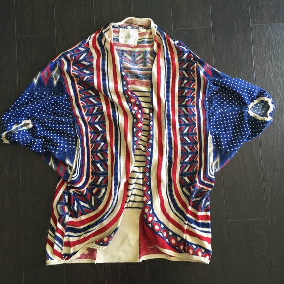 Colorful Anthro Sweater!