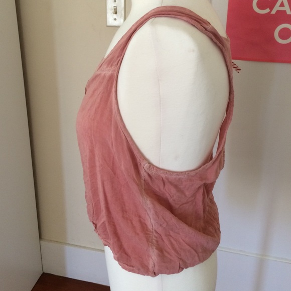 Brandy Melville racerback top. Slightly cropped - Picture 2 of 3