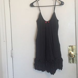 Black 5/48 Cocktail Slip Dress XS