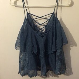 Free People lacy top