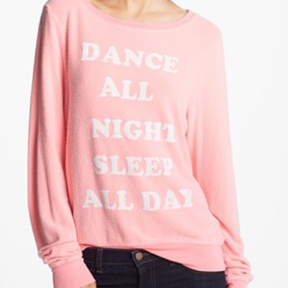 NWT Wildfox beach jumper • Coral • Sz. M