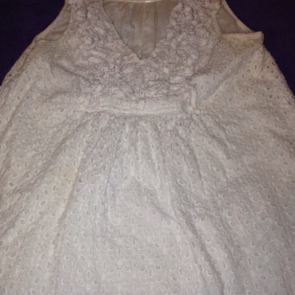 White Springtime Dress - Picture 1 of 2