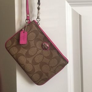 Coach wristlet