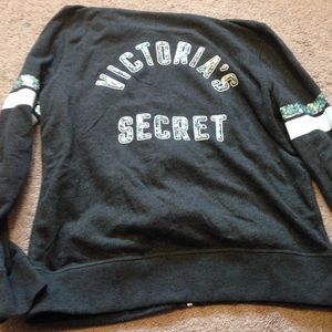 Victoria's Secret grey hoodie M