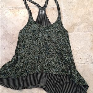 Animal print tank