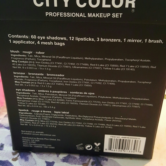 City Color Makeup Set! - Picture 2 of 4