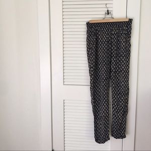 Velvet Jogger Style Pants