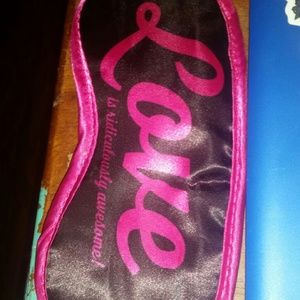 Love is awesome sleepwear eyemask