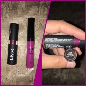 New NYX LIPGLOSS & matte lipstick 💄
