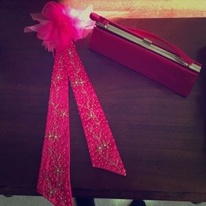 Pink prom purse!