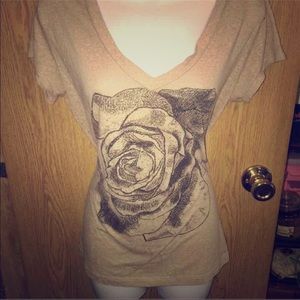 Tan rose top