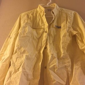 Columbia PFG button up shirt