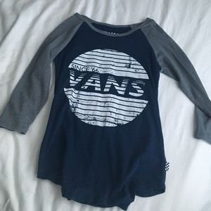 Vans quarter sleeve tee