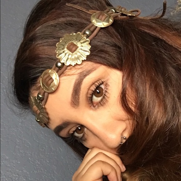 Vintage concho hat band - Picture 2 of 2