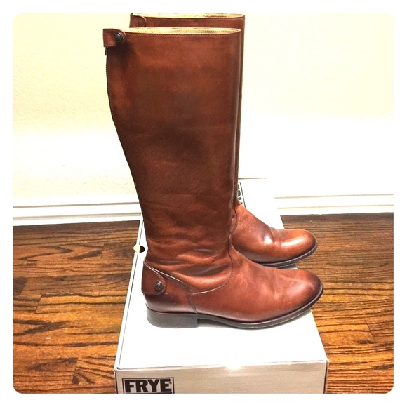 Frye Company Melissa Button Back Zip Boots