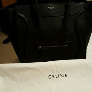 Celine Mini Luggage tote