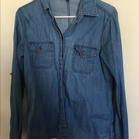 Sanctuary chambray shirt size M